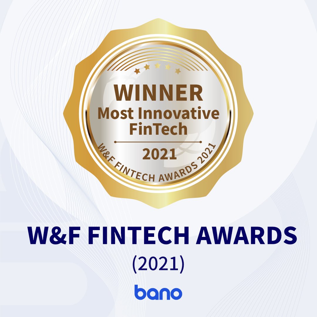 boltnet's tweet photo. Bano has been named "Most Innovative FinTech 2021-Australia" in the FinTech Awards 2021!🎉
————
Bano is a fintech founded in Australia to provide a bank alternative for young Australian consumers and businesses. 
【Check it out now👉https://t.co/jZ3ZDKaY5a】 https://t.co/LvxIw4v6d3
