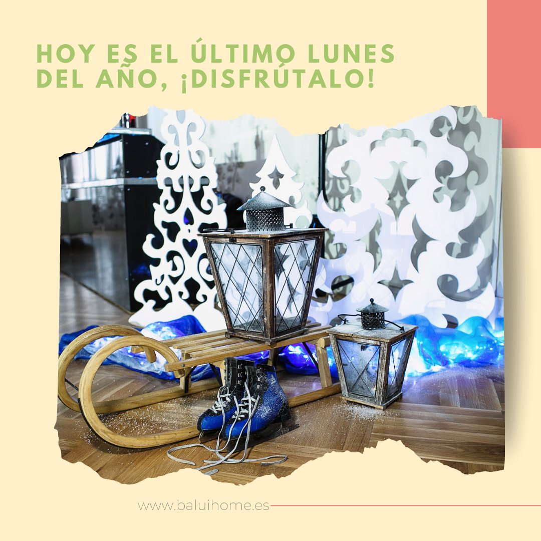 BaluiHome's tweet image. ¡Disfruta del último lunes del año!

#baluihome #hogaresfelices #hogardeco #hogardefinitivo #hogar🏡 #decoracióndelhogar #hogarideal
#lunesconactitud