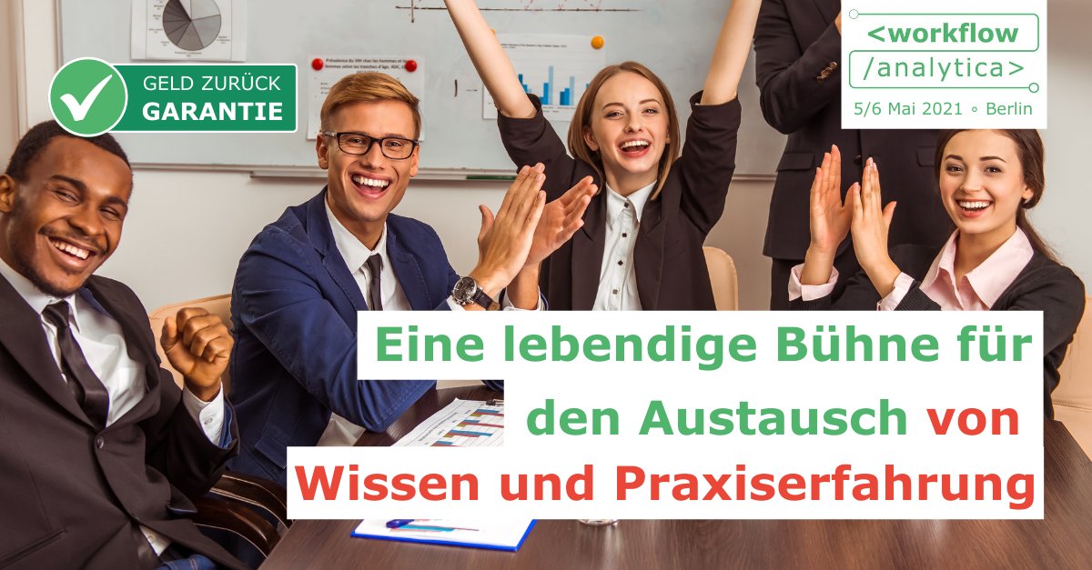 🔥  Die #WorkflowAnalytica ist zurück! Hol Dir Profi-Tipps, triff Gleichgesinnte, erhalte Praxiseinblicke und aktuelles Know-How – am 5. Und 6. Mai in Berlin. Jetzt anmelden! ✔️ workflow-analytica.eu #MINAUTICS #gernperDu #Prozessmanagement #BPM #Weiterbildung