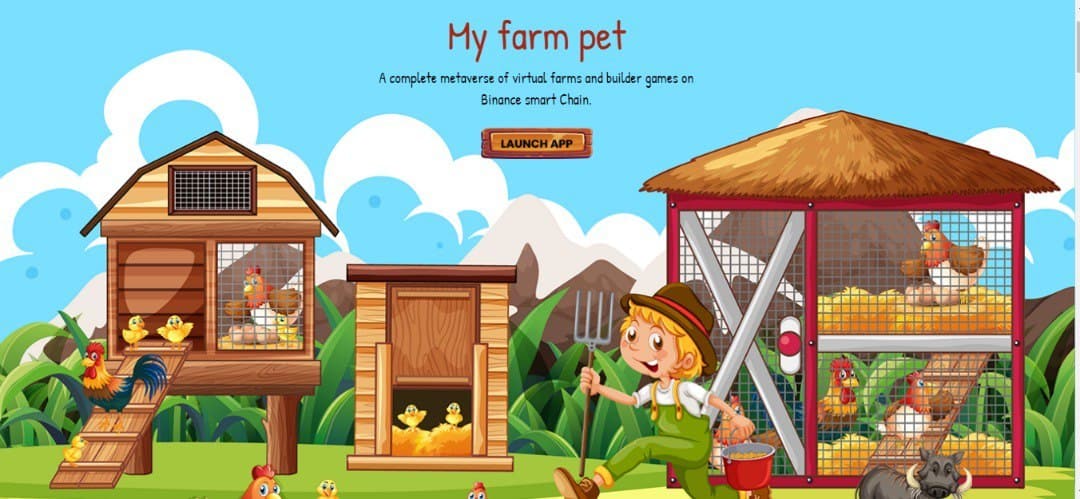 My farm pet is a blockchain farming game, where anyone can buy and own virtual farms, farm pets and meet with new friends.

The live Farm is worth over $500,000 with insurance cover. 

More details t.me/Idoscan2/131 
TG @myfarmpet1