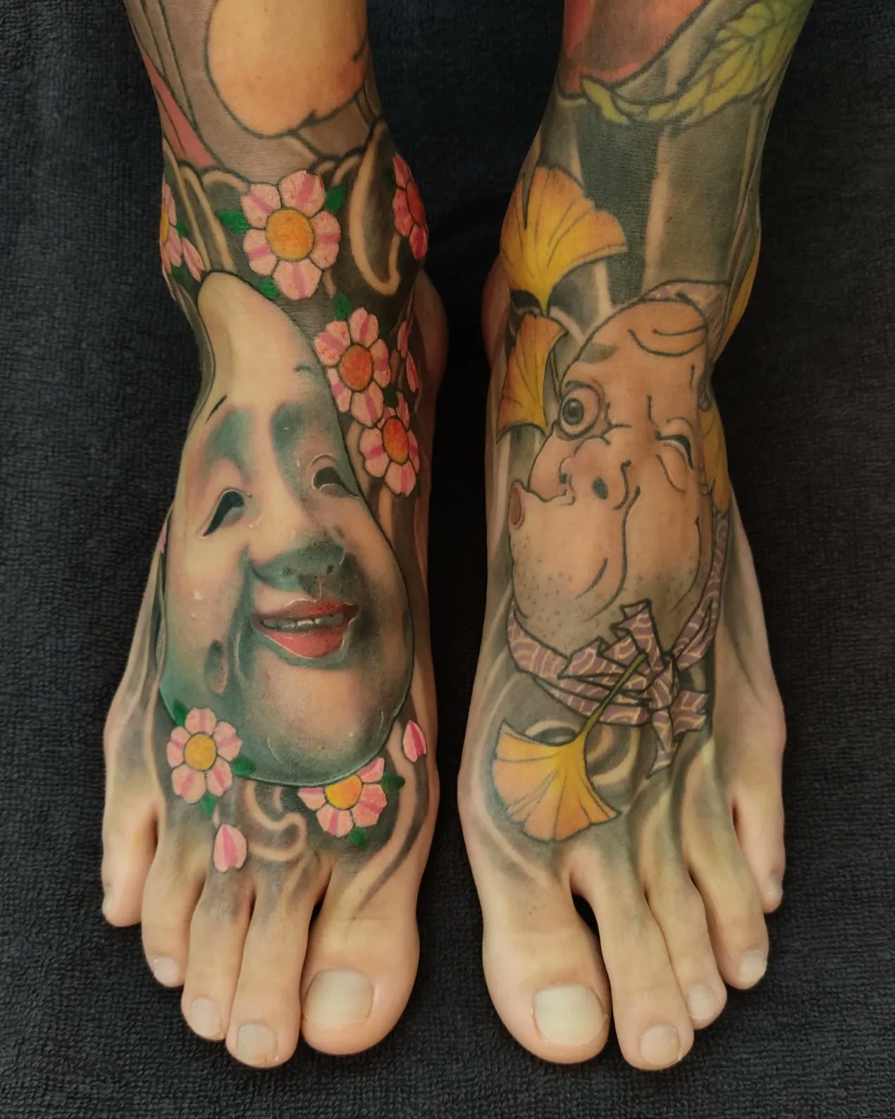 Twitter 上的 Silk Needle Tattoo Tomo 完成 おかめ ひょっとこ Sponsered Dy Radiantcolorsink Hustlebutterdeluxe Stigmarotary Silkneedletattoo Tattoo タトゥー Japanesetattoo Irezumi 刺青 新潟 Niigatatattoo 新潟刺青 和彫 T Co