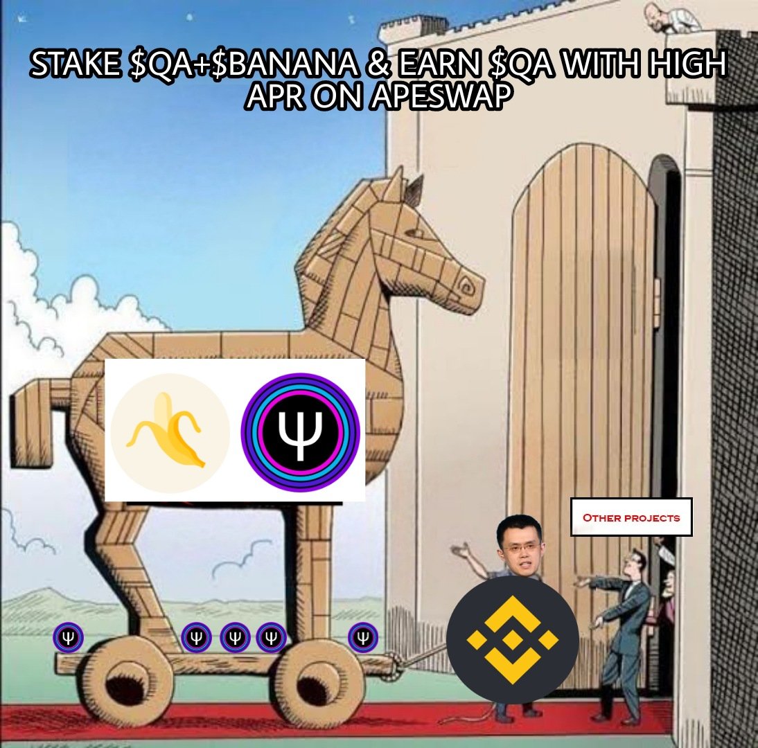 remanankhan's tweet image. My Entry Meme
@QuantumAssetsQA @ape_swap
#QuantumAssets #ApeSwap