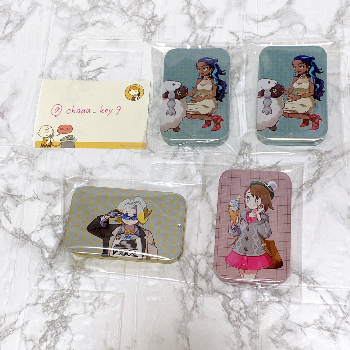 chaaa_key9's tweet photo. 【郵送交換ゆる募】
ポケモン プチ缶 
プチ缶コレクション POKÉMON TRAINERS Off Shot!

譲：ユウリ、ルリナ2、マクワ
求：ダンデ、キバナ

ラムネは抜いてあります。
郵送にて交換可能な方、検索からでもお気軽にお声がけください🌻 https://t.co/8IQiTPkIkn