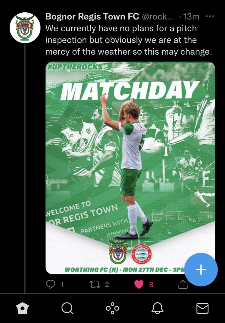 HaydenLarns's tweet photo. @JamieJa15115856 @rocks1883 @WorthingFC 👍 https://t.co/l6NBy4BGal