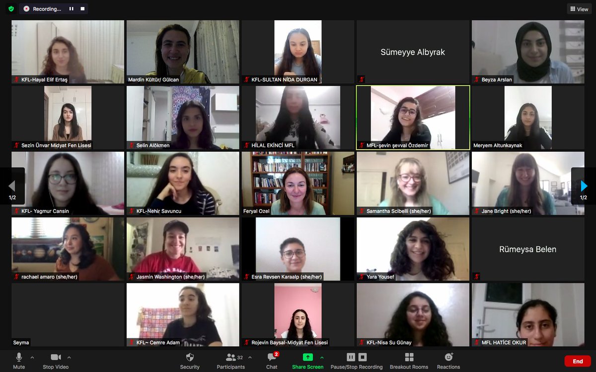 mardinkultur_'s tweet photo. With the contributions from @feryal_ozel itย was a great final meeting of โSisters Science Bridge: Arizona to Mardinโ. Female students from three different high schools designed and presented their own robot projects: #SpaceBroom #CuriousExplorer and #Armstrong https://t.co/Qa8XRFhYPJ