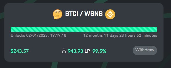 BitcoinInu1's tweet photo. Bitcoin inu coin est lancée, vous pouvez achèter dur pancakeswap et https://t.co/fsvscWHCkP
Le problème de la liquidité avec bitcoin inu a été résolu et nous avons bloqué la liquidité pour que les investissements des holders soit en sécurité! https://t.co/dkwblZvSfV