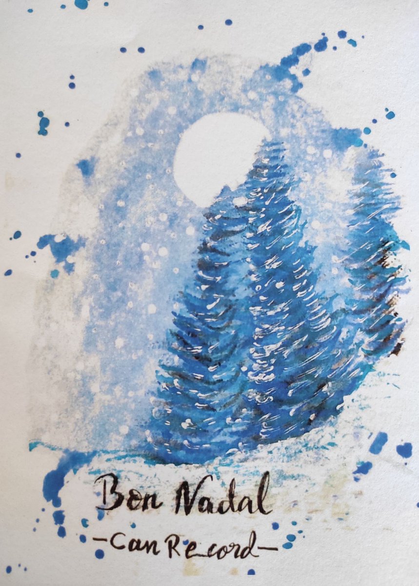 Postal de Nadal guanyadora d'enguany.