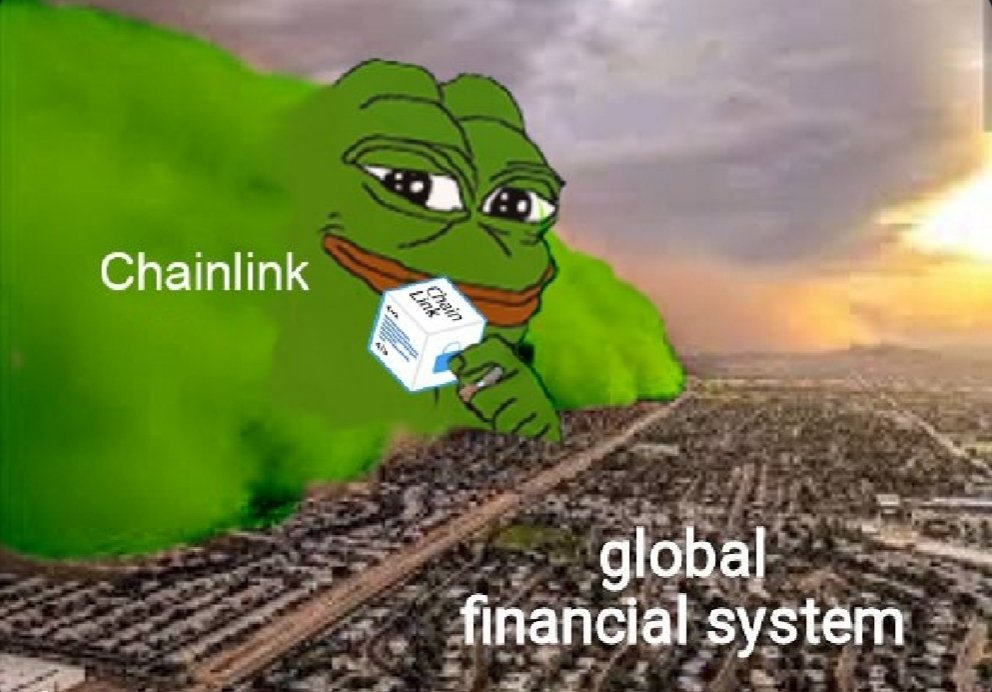 Crypto___Oracle's tweet photo. $LINK has the potential to capture user fees from all dApps across all blockchains through many independent services. I don't think any other protocol has the potential ceiling of #Chainlink. https://t.co/HijnDpRoOm