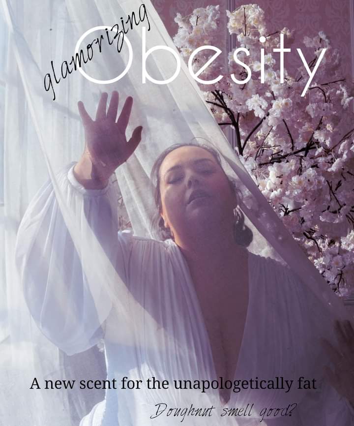 Someone said this glorious photo looked like a perfume ad. I'd call it Glamorizing Obesity and it would smell like maple syrup and donuts.
🤣🤣🤣🤣

#glamourizingobesity #soscentual #doughnutsmellgood #🍩