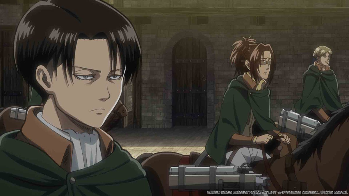 [애니플러스 12/27 23:00 방송 『진격의 거인 OAD』 6화 "일제의 수첩 -어느 조사병의 수기-"] - 엘런, 미카사, 아르민이 훈련병으로서 거인을 쓰러트릴...