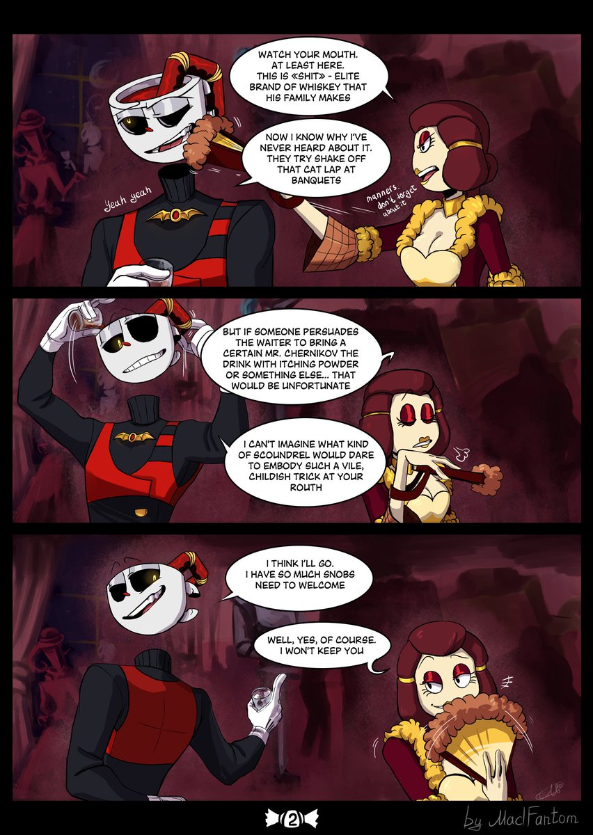 Mad_Fantom's tweet photo. #CupheadAU #Cuphead #Cuphead_Sanguine
#Countess_Von_Bon_Bon #CupheadErrorChangedtheWorld
Meeting old friends https://t.co/OzpeCXwLxv