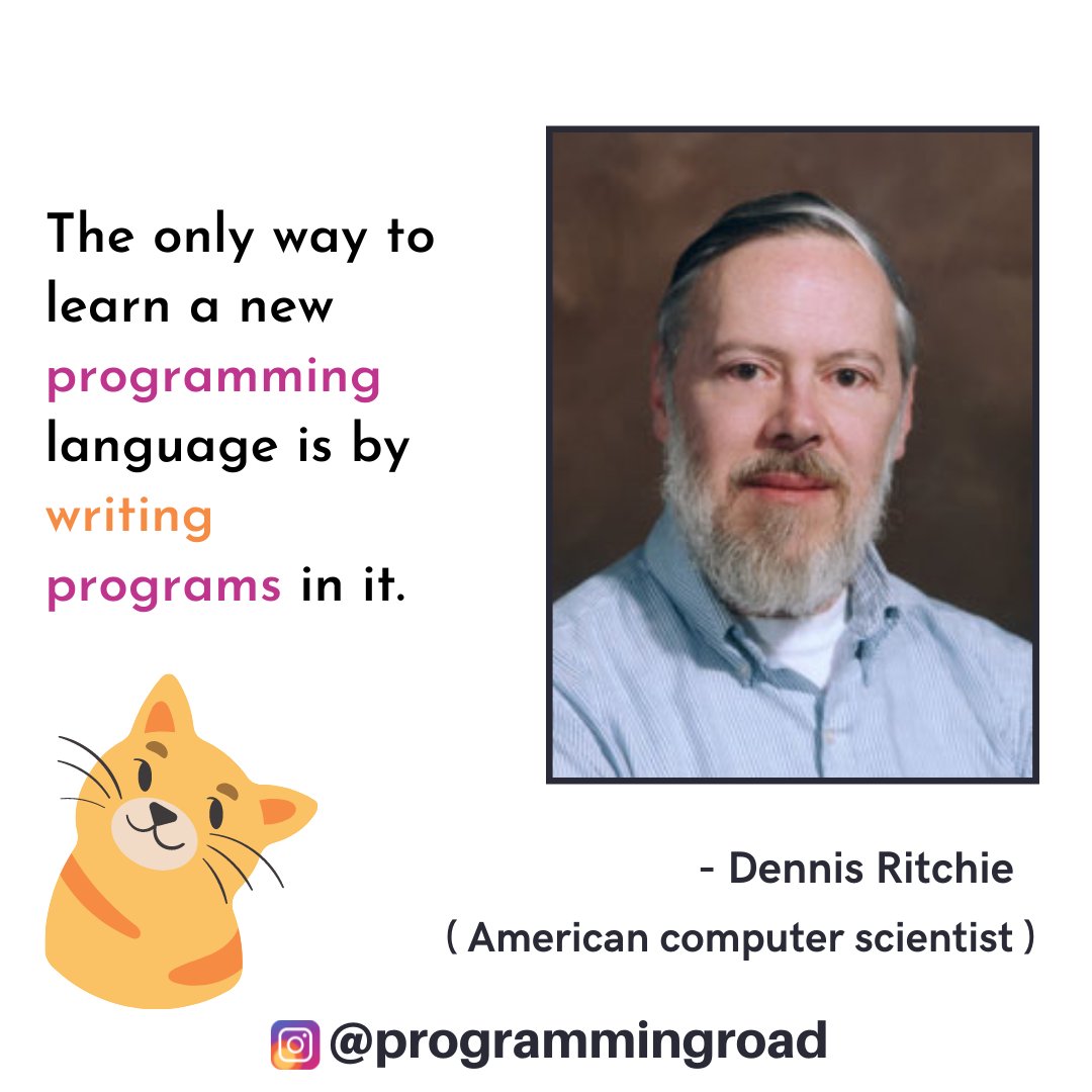 ProgrammingRoad's tweet image. Practice makes us more familiar with the language
#code #programming #python