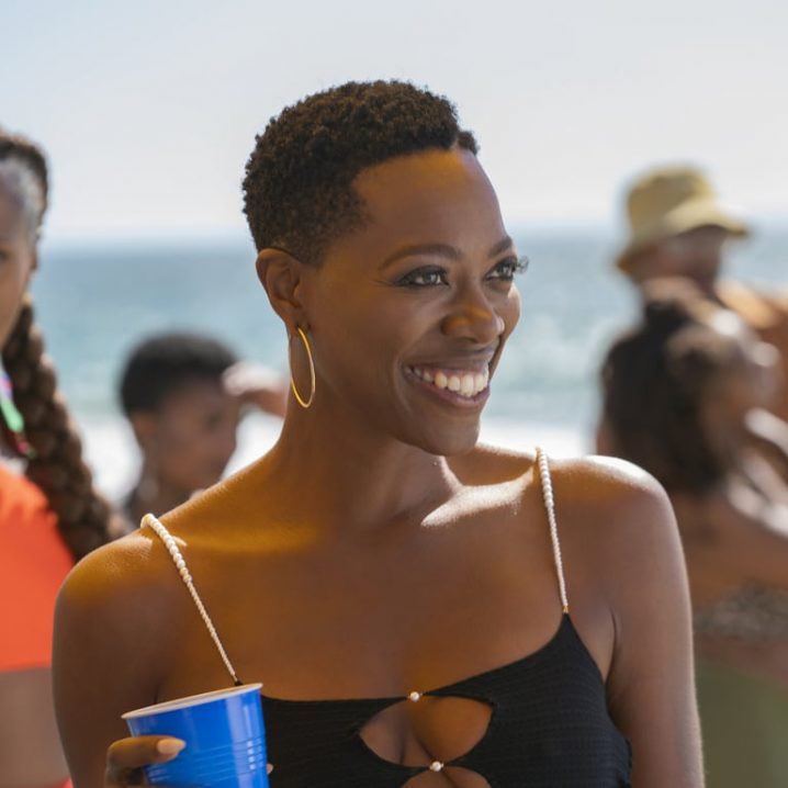 TatianaKing's tweet photo. Best Character Development Over the Course of a Series goes to-- Molly (@YvonneOrji) #InsecureSeriesFinale https://t.co/hb0FhIxXef