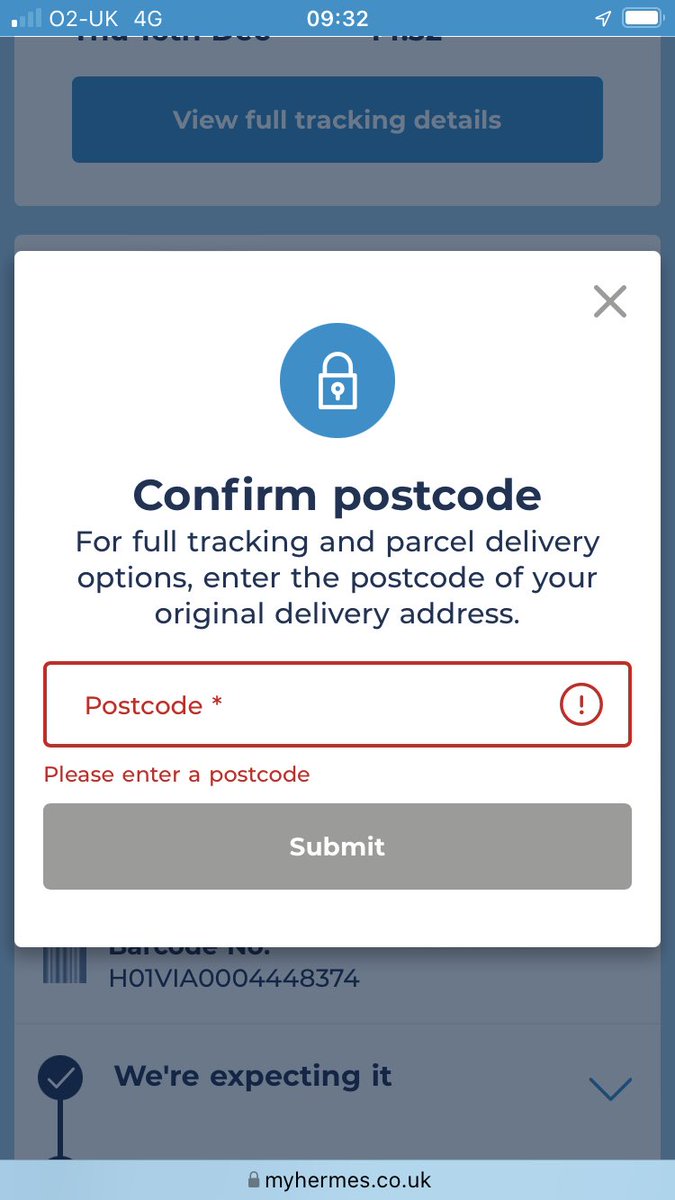 robplayskeys's tweet image. @Hermesparcels tracker says parcel delivered, but nowhere to be seen. Website will not accept my (correct) postcode, nor will automated phone line. How can I speak to an actual human being?