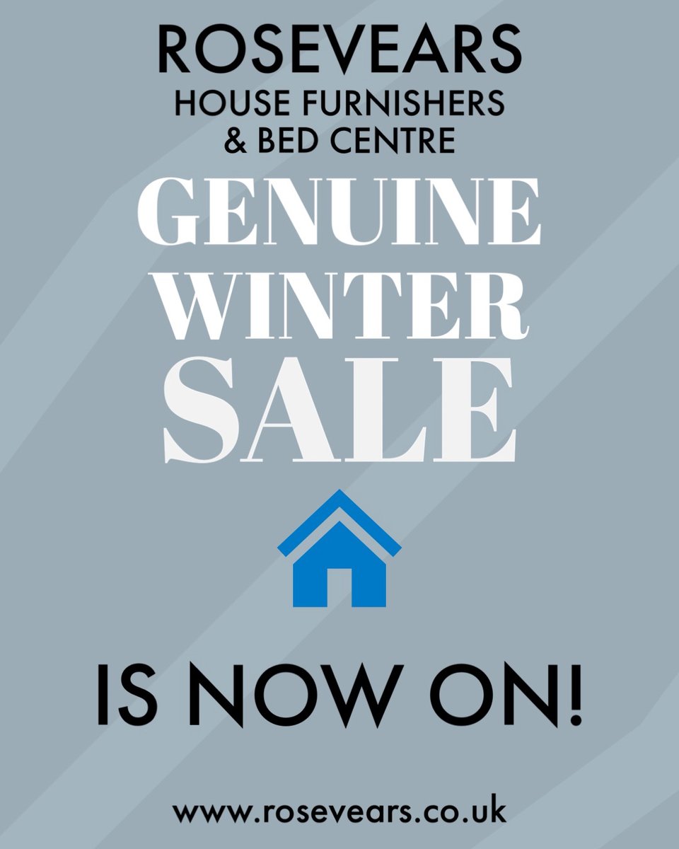 RosevearsBugle's tweet photo. Our Genuine Winter Sale Starts today at 9.30am
https://t.co/EOQvkLU4Dv https://t.co/dsGmSTEKlu