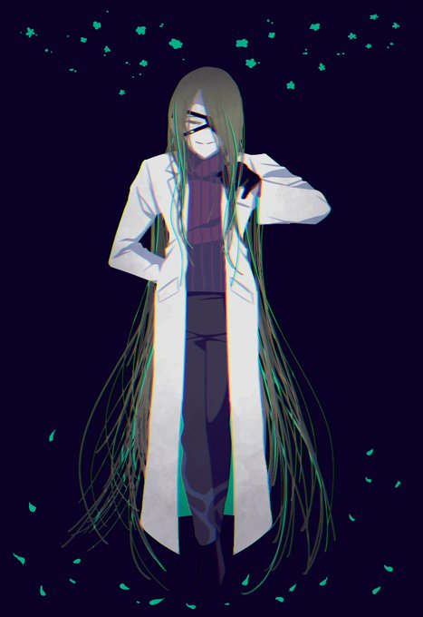 過去作で自分が最高だと思う長髪男絵を載せてtlを長髪男にしようのtwitterイラスト作品