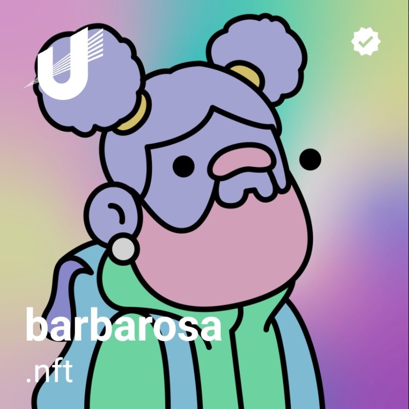G_BazCrypto's tweet photo. The Cutest #PinkBeard @Doodle with Colorfull Background at #TheColorChartist 61.8 #Barbarosa @unstoppableweb #NFT #DoodleCertified https://t.co/9AmFbaCdte