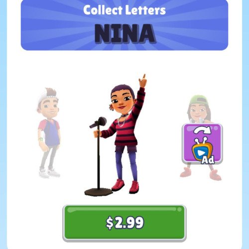 SUBWAY SURFERS BERLIN 2021 : NINA 