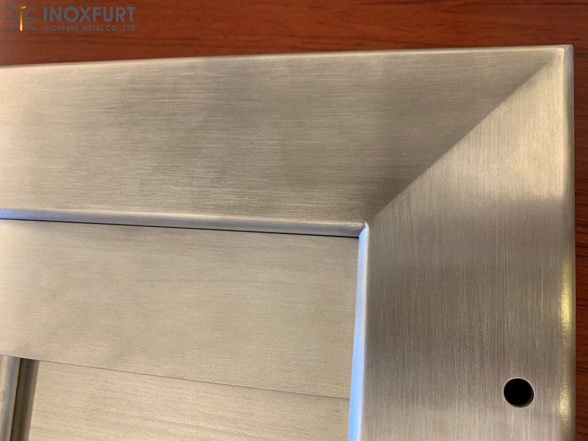 JohnnyOu11's tweet image. #304stainlesssteel brushed #customshaped #screenpartition product sample details and surface unplated effect.
Material: SS304
Surface: Brushed(Hairline)
Color: Primary color; Titanium Gold; Rose Gold; Champagne Gold; etc.