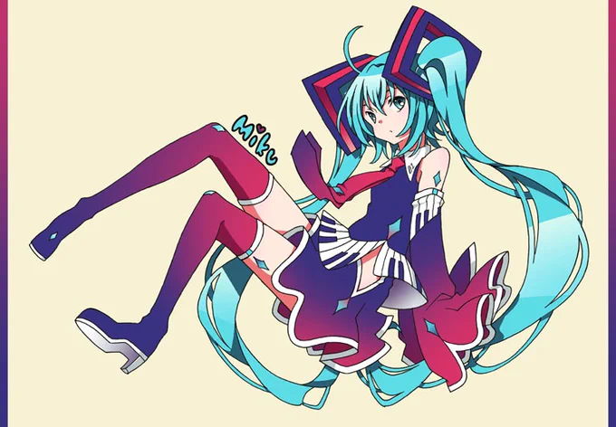 初音ミク/イラスト 