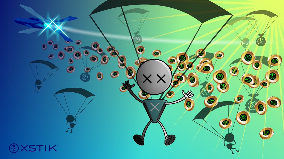 🏆#xSTIK AIRDROP #GIVEAWAY🏆

📸#SNAPSHOT 15.1.2022 
🪂#AIRDROP soon after!

🌟RULES:
✅Set #TRUSTLINE: tinyurl.com/xstiktrustline
✅Retweet &amp; Like &amp; Follow
✅TAG friends &amp; Ask to add our Trustline

🥇PRIZES:
💎5 x 5000 $xSTIK

🏁Ends 31.12.2021

#XRP #XRPL #XRPArmy #XRPHolders #NFT