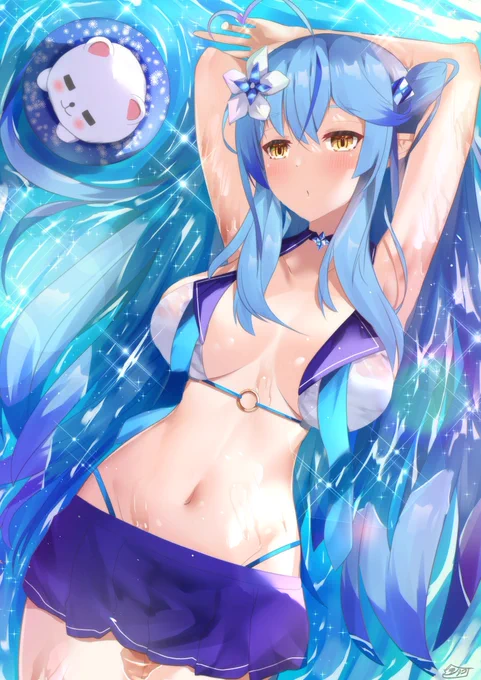 今年の渾身の出来はラミィちゃん!!
 #年の瀬に渾身のイラスト晒すのでフォローしてください 
