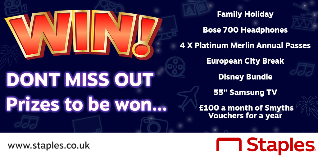 Staples UK tweet media