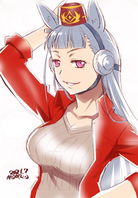 透析帰還・・・
ウマ娘無料十連引いたら初理事長扉からの☆32枚抜きという奇跡が・・・
タイシンとカワカミPがきた～(=ω=*)明日死ぬの自分・・・ 