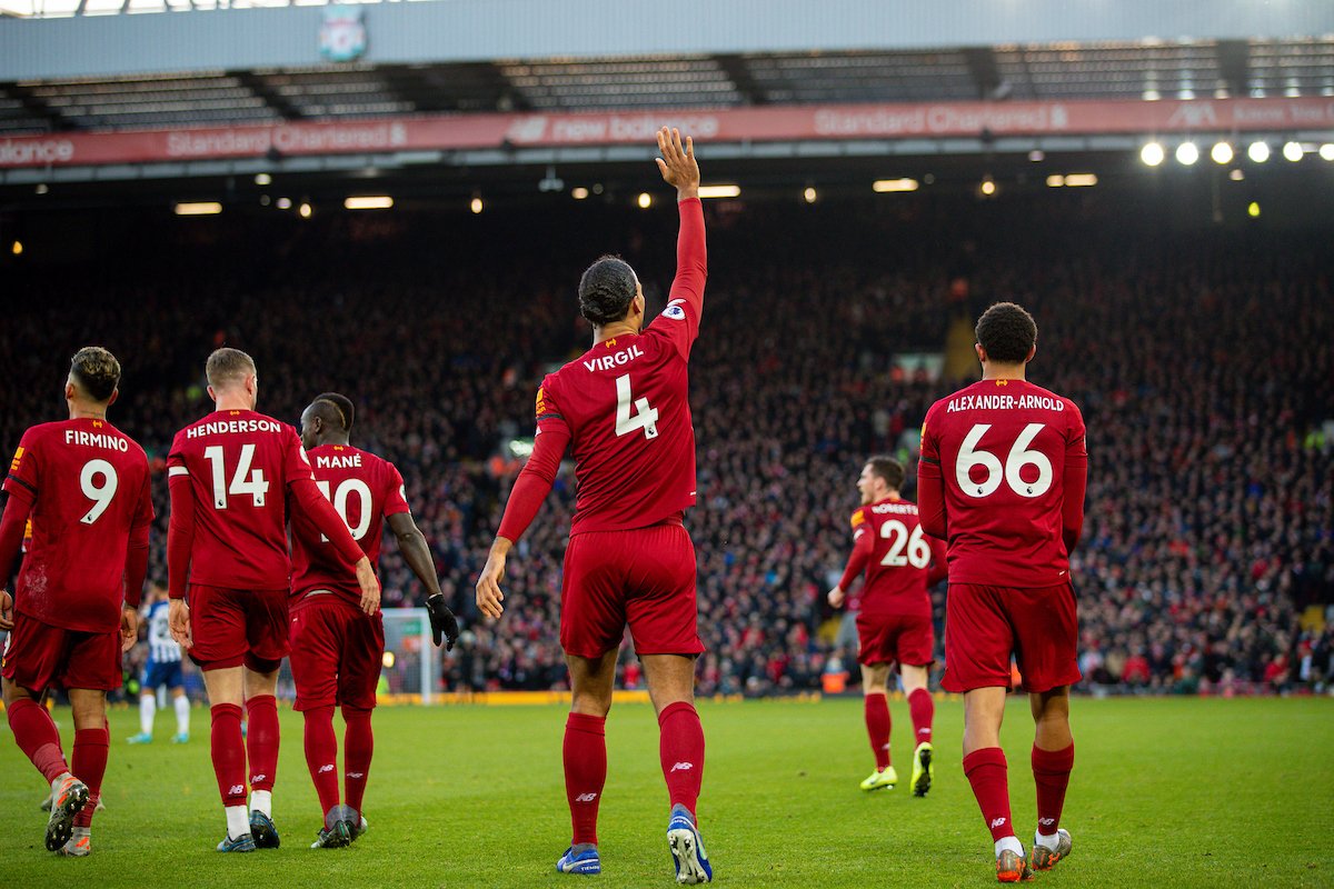 Virgil Van Dijk signed for us four years ago...

...and still hasn't lost a league game at Anfield🤯