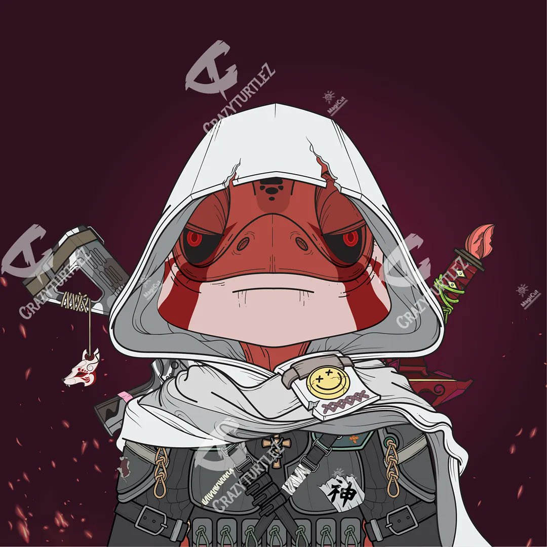 🐢 Crazyturtlez Drop 4 nft Legendary SOLDOUT! so fast🚀🚀#648 #421 #612 #525 
Thankyou new owner for support to me❤❤🔥🔥🙏🙏🚀🚀🍻
🐢 website : crazyturtlez.com
🐢 Available on <a href="/opensea/">OpenSea</a> opensea.io/collection/war…

 #nft #nftart #nftcollector #nftartist #nftcommunity #nfts