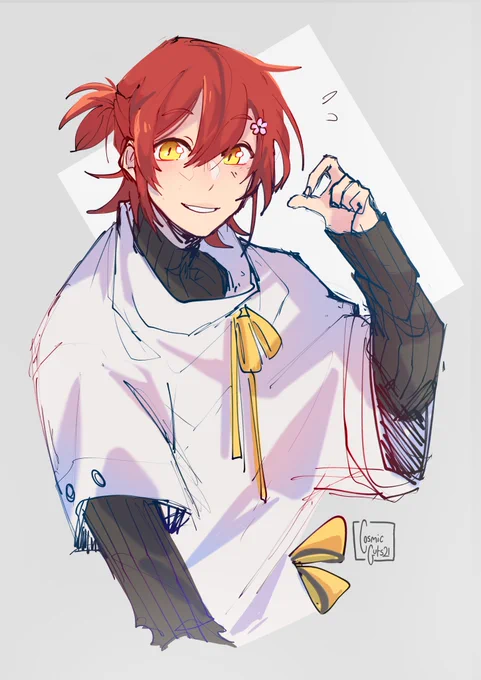 Miyabi! He's very cute!

#みやびじゅつ #花見組 