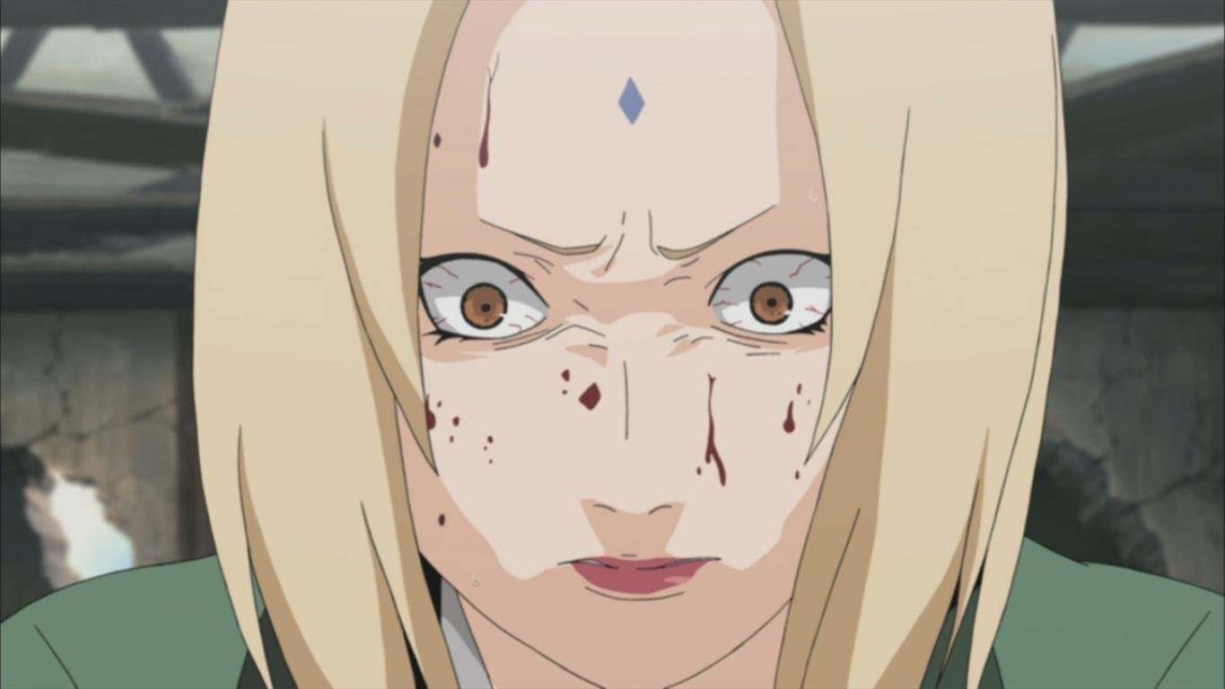 6. Tsunade is gotta be the realest character in naruto. 