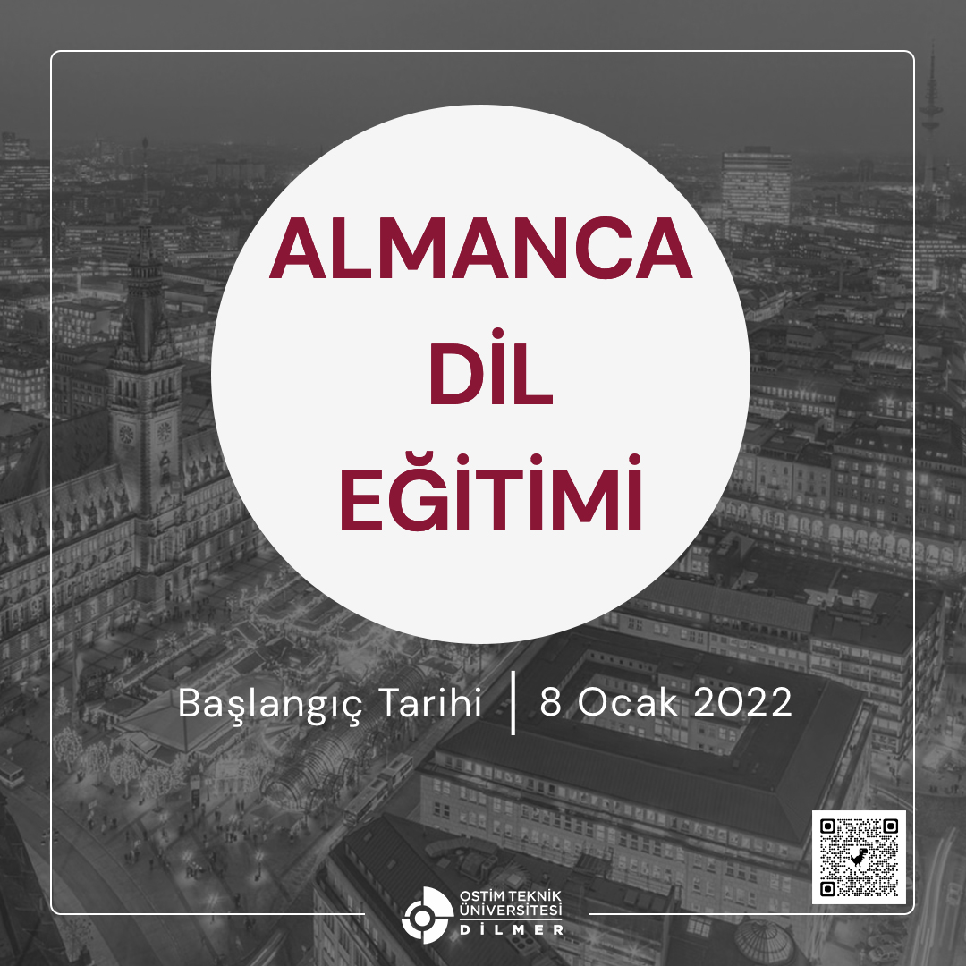 Almanca DİL Eğitimlerimiz başlıyor!
Başvuru yapmak için web sitemizi ziyaret ederek, kurs başvuru formumuzu doldurabilirsiniz.😊