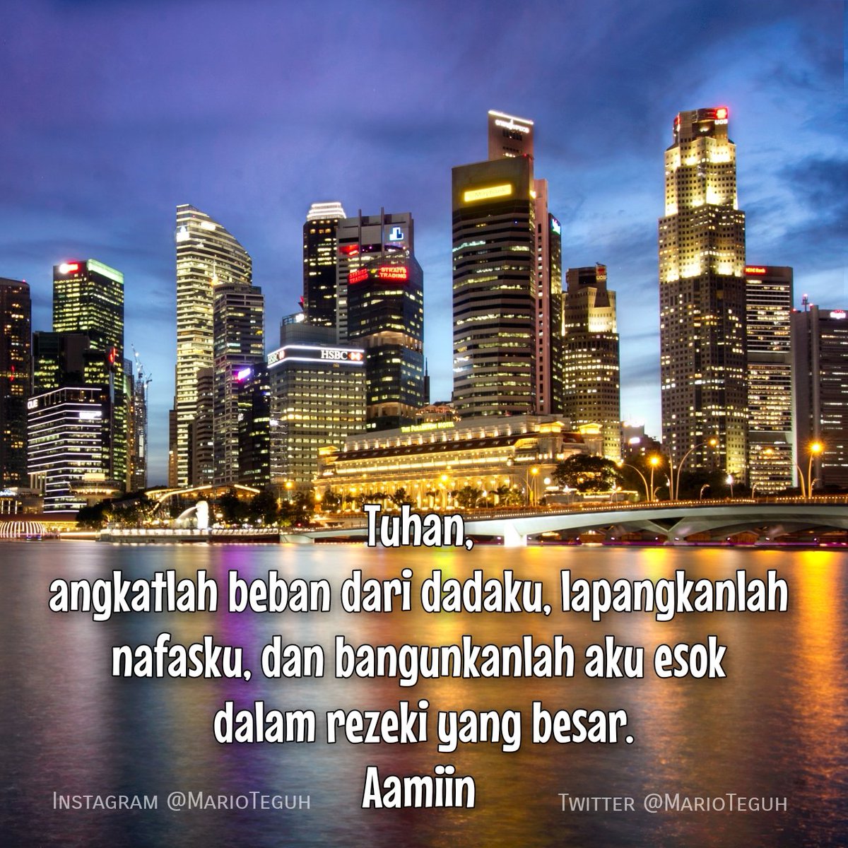 marioteguh's tweet photo. Aamiin ... 🙏💝🙏

#doamalam #motivator #motivatorindonesia #motivasi #inspirasi #MKLL #MTLV #marioteguh https://t.co/CDvD6ZcnXy