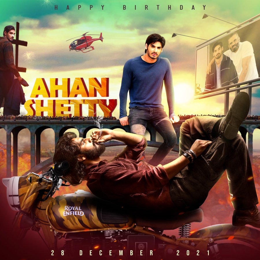 Many many returns of this day Ahan Baba ...

HBD AHAN SHETTY