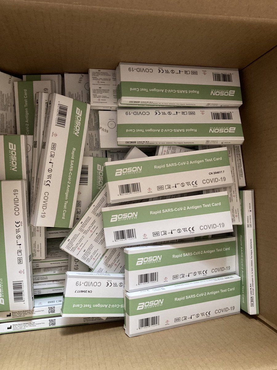 Si eres de Sevilla y necesitas #test de antígenos para pasar fin de año con tranquilidad tenemos a la venta 50 unidades. Interesados por privado