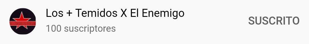 Sigan el canal de YouTube de"Los +
Temidos x el Enemigo " lleguense y observen los materiales están buenos
m.youtube.com/watch?v=Vckh89…