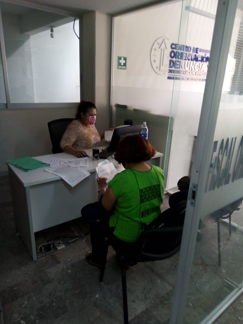 PeimbertArturo's tweet photo. Con una atención integral, profesional y con sentido humano, el personal del Centro de Orientación, Denuncia y Determinación Inmediata #CODDI es el primer contacto con los usuarios y nos ayudan a procurar #JusticiaParaTodos. https://t.co/7AtmNRGQ33