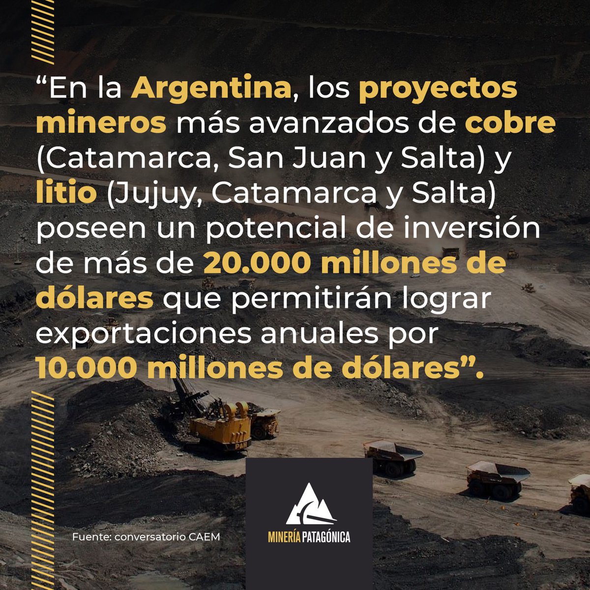 MineriaEsFuturo's tweet photo. 💡 Como suele decirse, la industria minera es la madre de todas las industrias, fomentándolas y generando puestos de trabajo directos e indirectos. https://t.co/aw8XcgMv42
