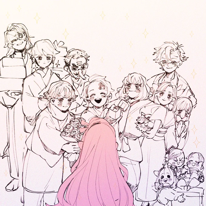 #竈門禰󠄀豆子生誕祭2021
#竈門禰󠄀豆子誕生祭2021
「お誕生日おめでとう」 