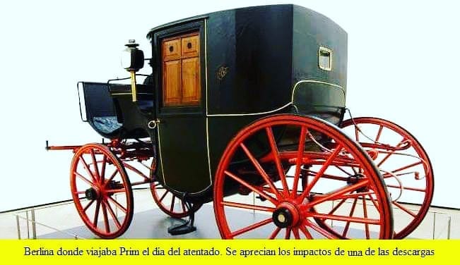 MadridenRuta's tweet photo. El #generalPrim montó en su berlina dirección a su residencia oficial, el palacio de Buenavista (hoy cuartel general del Ejército). Un trayecto corto de apenas 700 metros a través de la calle del Turco (actual calle Marqués de Cubas).
🧵👇 https://t.co/RkT8SJqwnm