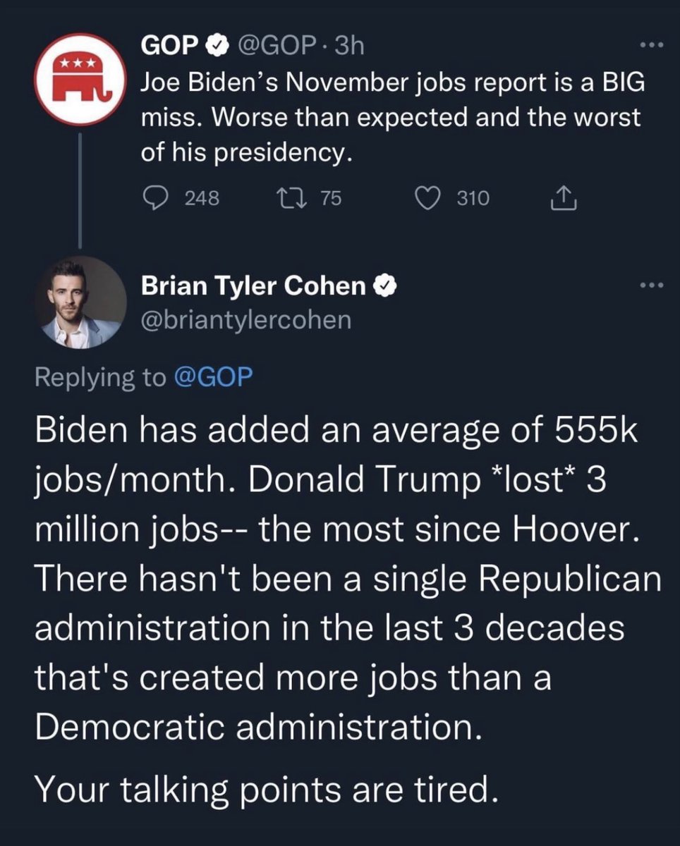 Can someone check to see if Trump has been added to the unemployment benefits list yet? Asking for a friend... 👀😂😉 Thanks to Biden's Build Back Better Act, people are working, rebuilding the economy, and cleaning up the mess that Trump left for us.
