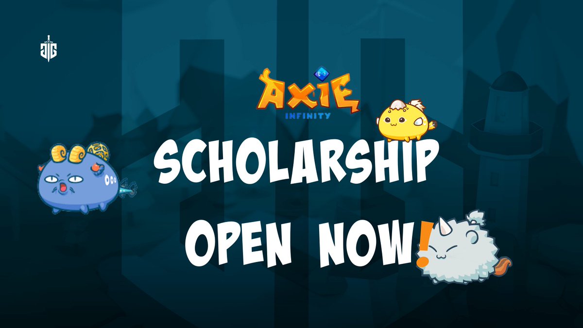 PlayersGuild_'s tweet photo. We are excited to announce we are actively looking for more scholars!

If you are an experienced @AxieInfinity gamer...Please sign up now!

Form: https://t.co/cisFLrrmZ7

#Scholarship #AxieScholarship #AxieInfinity #P2EGaming https://t.co/aFr9B5UWYT