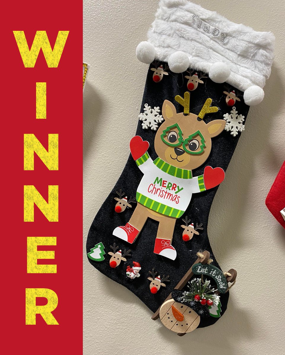 LafourcheSO's tweet photo. The staff at the Lafourche Parish Correctional Complex got creative this year and had a Christmas stocking decorating contest. Congrats to one of our cooks, Cynthia Durham, who designed the winning stocking! Here are some other creative ones we also wanted to share! https://t.co/21Mxnt66ei