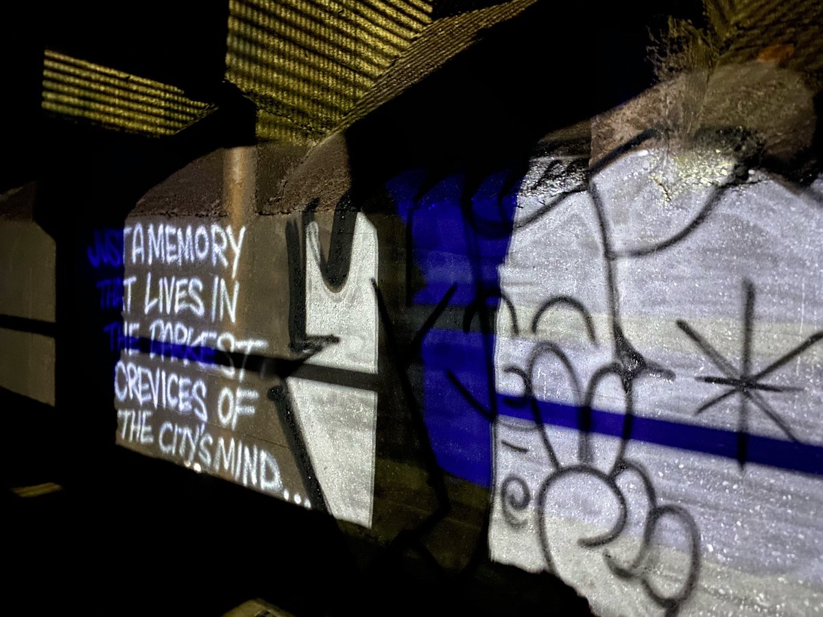 modusl1st's tweet photo. Just a memory that lives in the darkest crevices of the city's mind...philosophically speaking
#graffiti #nyc #underground #urbex https://t.co/0yjhllTeC9