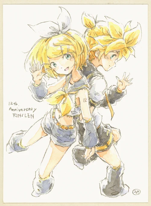 12周年、13周年の絵でござる 