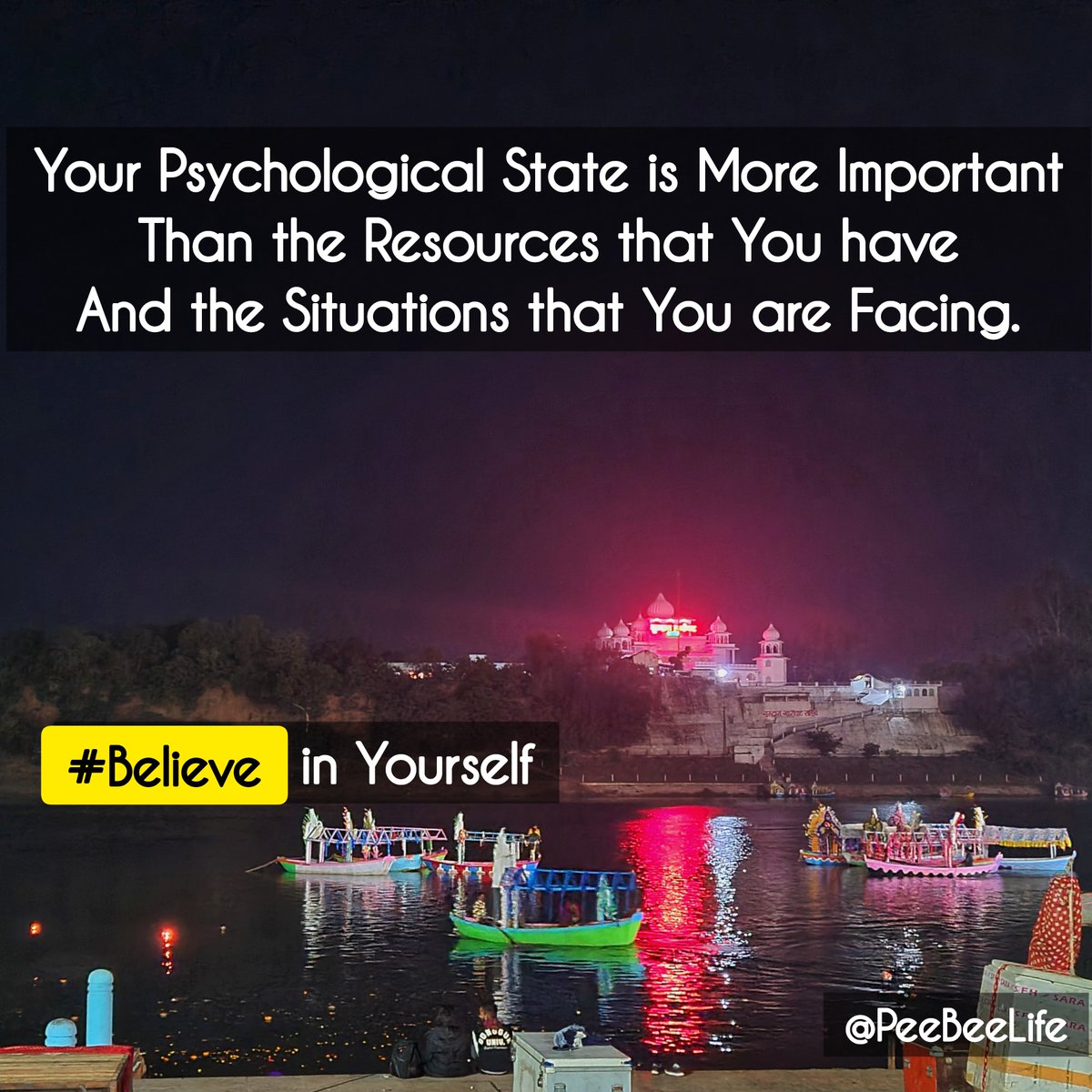 LifePeebee's tweet photo. Your Psychological State is More Important than the Resources that You have and the Situations that You are Facing.
.
.
#believeinyourself #selfbelief #selfconfidence #selfbeliefquotes #selfworth #confidencequotes #lifelessons #lifematters #psychology #mentalpeace #mentalhealth https://t.co/cNxemLy8GM
