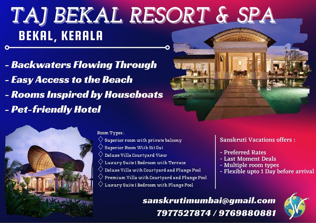 vacationbeyond's tweet photo. Weekend Getaway at Kerala...

What say? https://t.co/8XZHFjnyCU