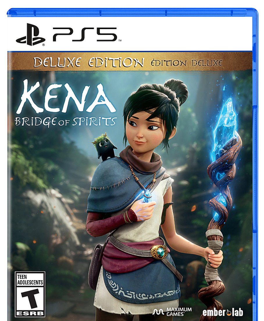 Kena: Bridge of Spirits PS5 
Deluxe Edition 
Amazon $49.99 amzn.to/39ZIwOF 
Amazon UK £31.99 (was $39.99) amzn.to/3FaVYh2 #ad