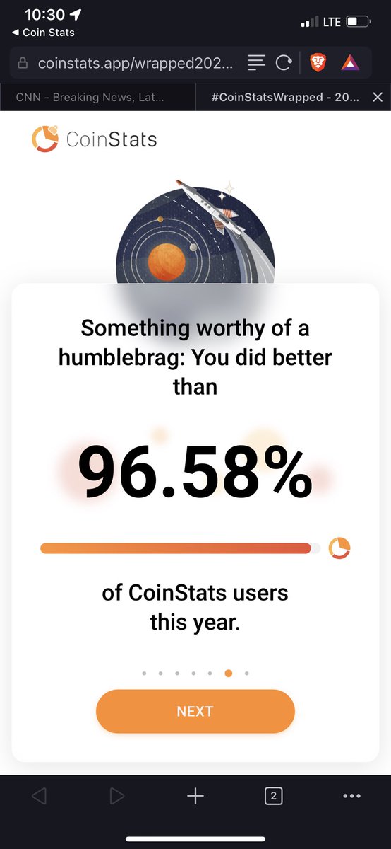 Joeyfine82's tweet photo. @swapleonicorn was my number 1 coin in 2021! #CoinStatsWrapped https://t.co/RNo5KYrAWB